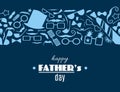 Happy FatherÃ¢â¬â¢s Day greeting card